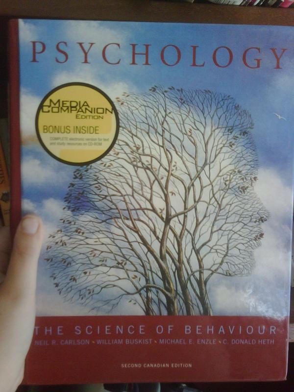 Psychology university book $10
